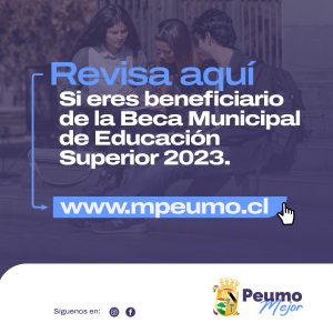 Becas Municipales 2023